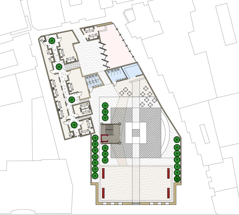 Ground-floor plan