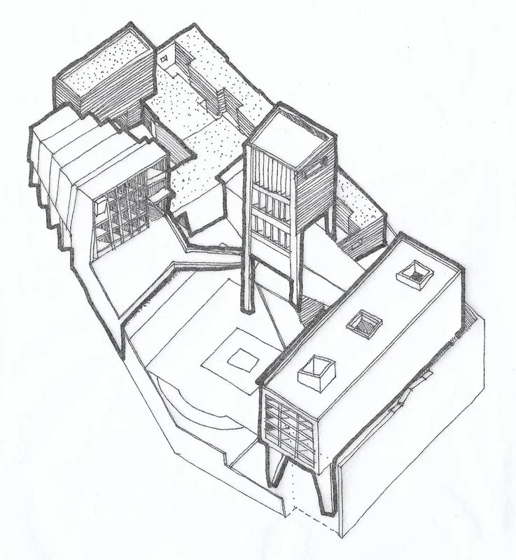 Axonometric sketch