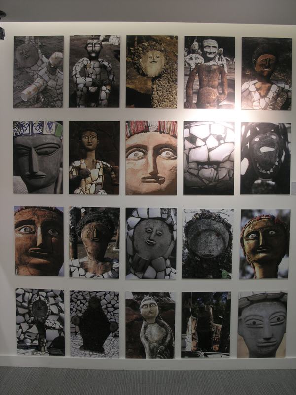 Faces of the Rock Garden figures