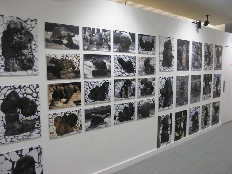 Photographs from the catalogue of the garden’s natural rocks