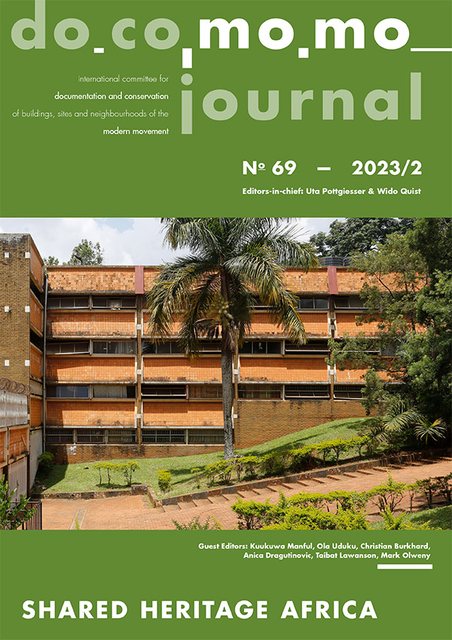 Cover of Docomomo Journal