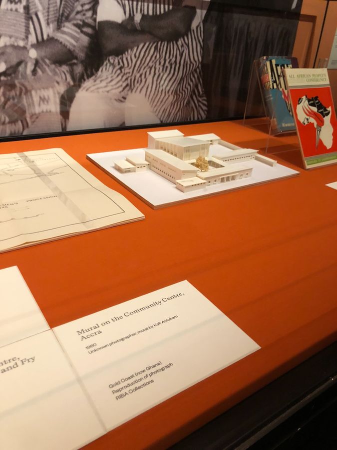 Installation view, Tropical Modernism: Architecture and Independence