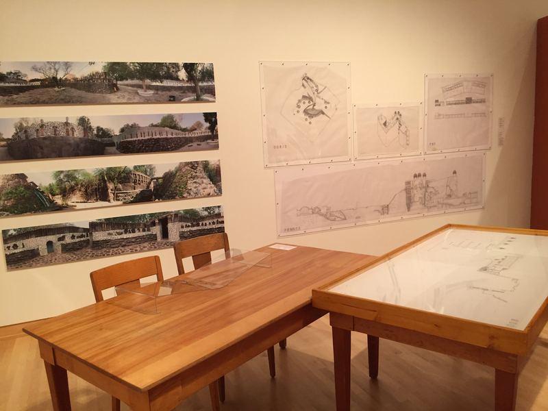 Site panoramas, survey drawings and the reading tables