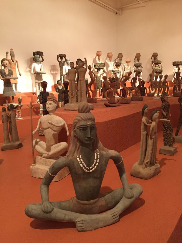 Chand’s figures on the terraced display