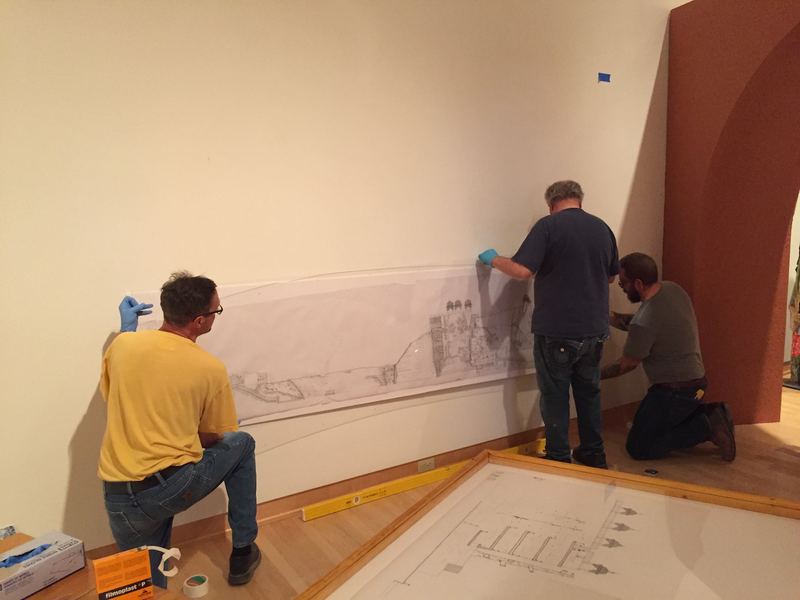 Hanging the long section